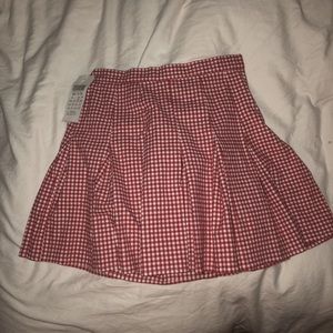 Rare brandy Melville gingham skirt!